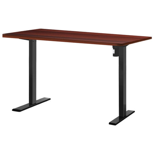 Artiss Standing Desk Motorised Walnut 120CM - Cosy Abode