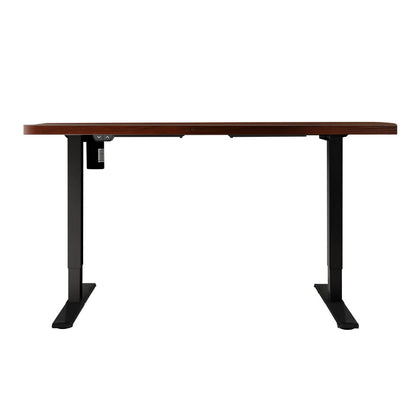Artiss Standing Desk Motorised Walnut 120CM - Cosy Abode