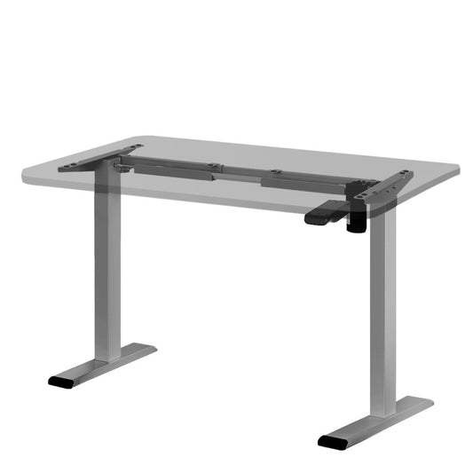 Artiss Standing Desk Frame Only Motorised Grey - Cosy Abode