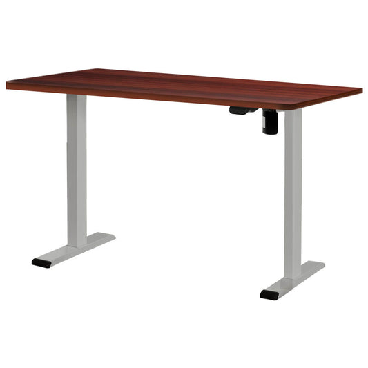 Artiss Standing Desk Motorised 120CM Walnut - Cosy Abode