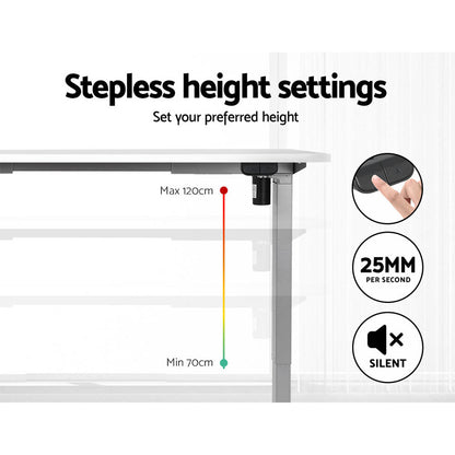 Artiss Standing Desk Motorised 120CM White - Cosy Abode