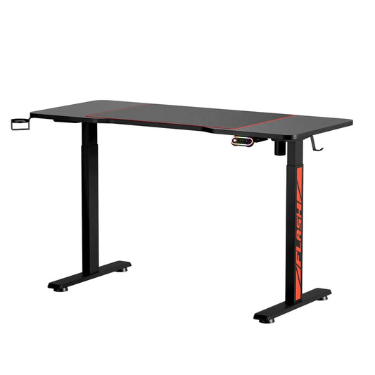 Artiss Standing Desk Motorised Gaming Desks Black 140CM - Cosy Abode