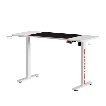 Artiss Standing Desk Motorised Gaming Desks White 140CM - Cosy Abode