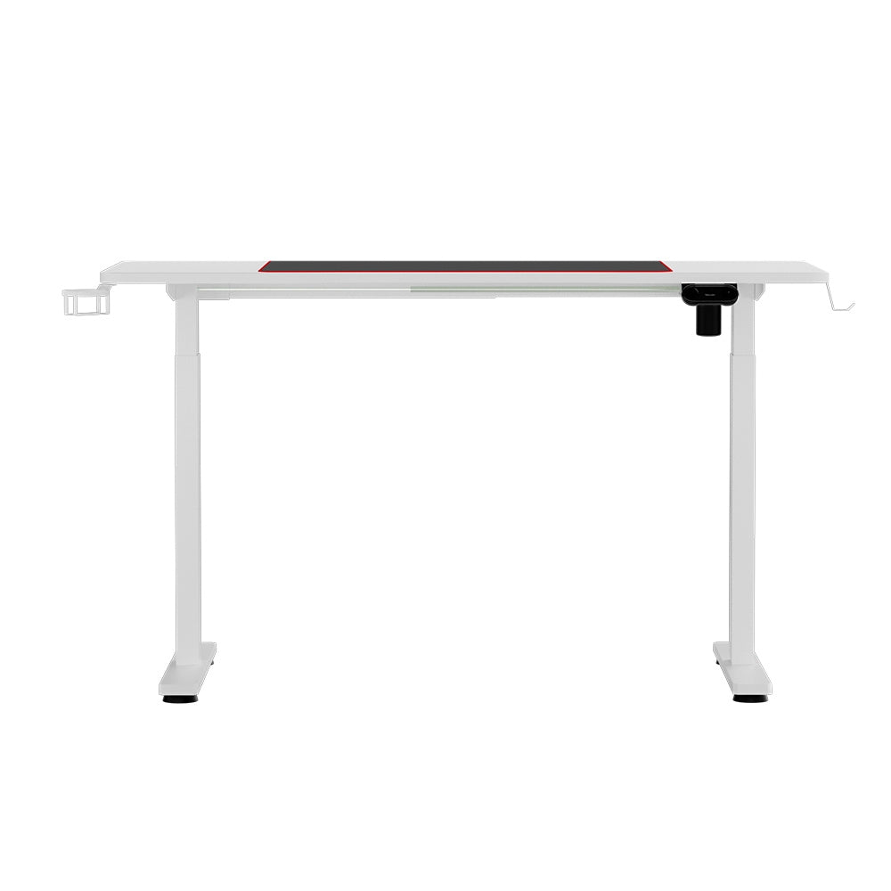 Artiss Standing Desk Motorised Gaming Desks White 140CM - Cosy Abode