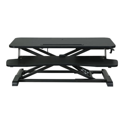 Artiss Standing Desk Riser Height Adjustable Black 80CM - Cosy Abode
