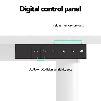 Artiss Electric Standing Desk Sit Stand Desks 120CM - Cosy Abode