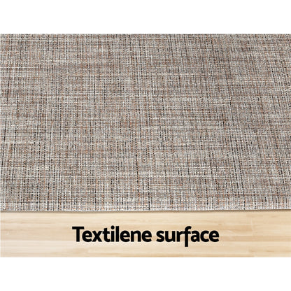 Artiss Kitchen Mat 45x75cm Textilene Floor Rug Carpet Non-slip - Cosy Abode