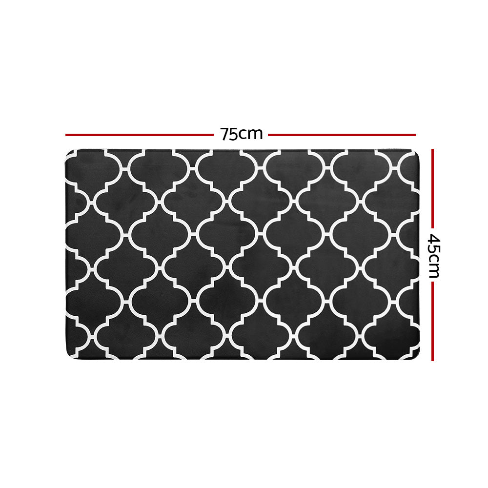 Artiss Kitchen Mat 45x75cm PVC Floor Rug Carpet Non-slip Gina - Cosy Abode