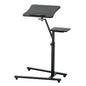Artiss Laptop Desk Computer Table Height Adjustable Tiltable Mouse Board Black - Cosy Abode