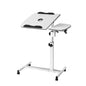 Artiss Laptop Desk Table Fan Cooling White 60CM - Cosy Abode