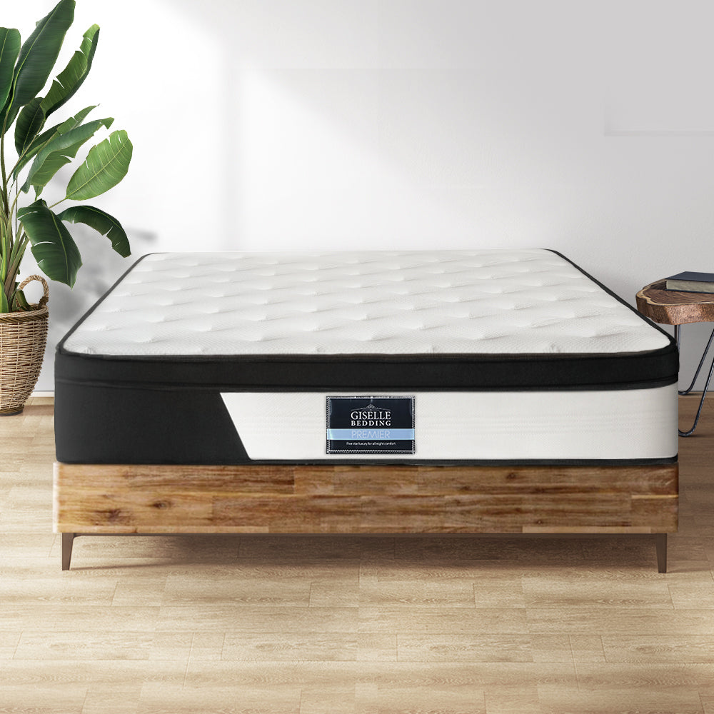 Giselle Bedding 30cm Mattress Euro Top Double - Cosy Abode