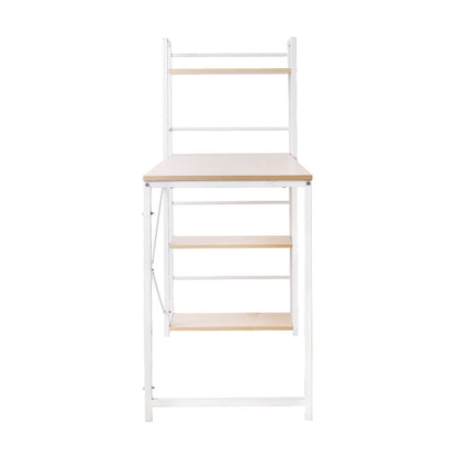 Artiss Computer Desk Shelf Oak 120CM - Cosy Abode