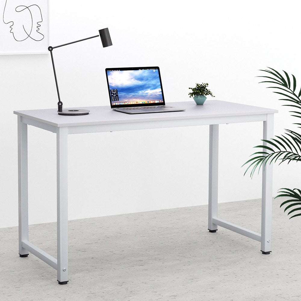 Artiss Computer Desk Home Office Study Table White 120CM - Cosy Abode
