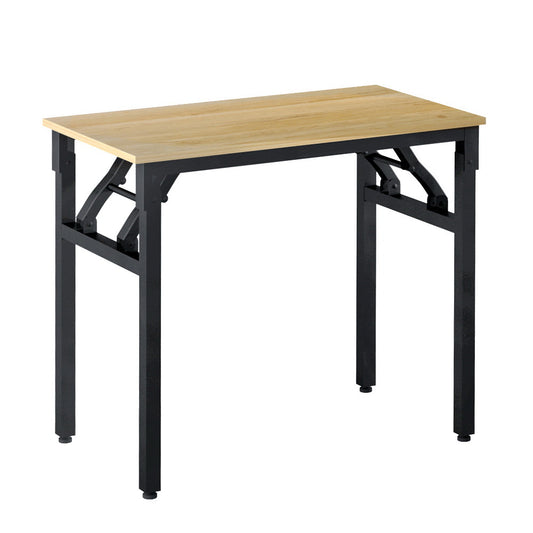Artiss Computer Desk Laptop Table Bookshelf Desk Storage Rack Office Study Oak - Cosy Abode