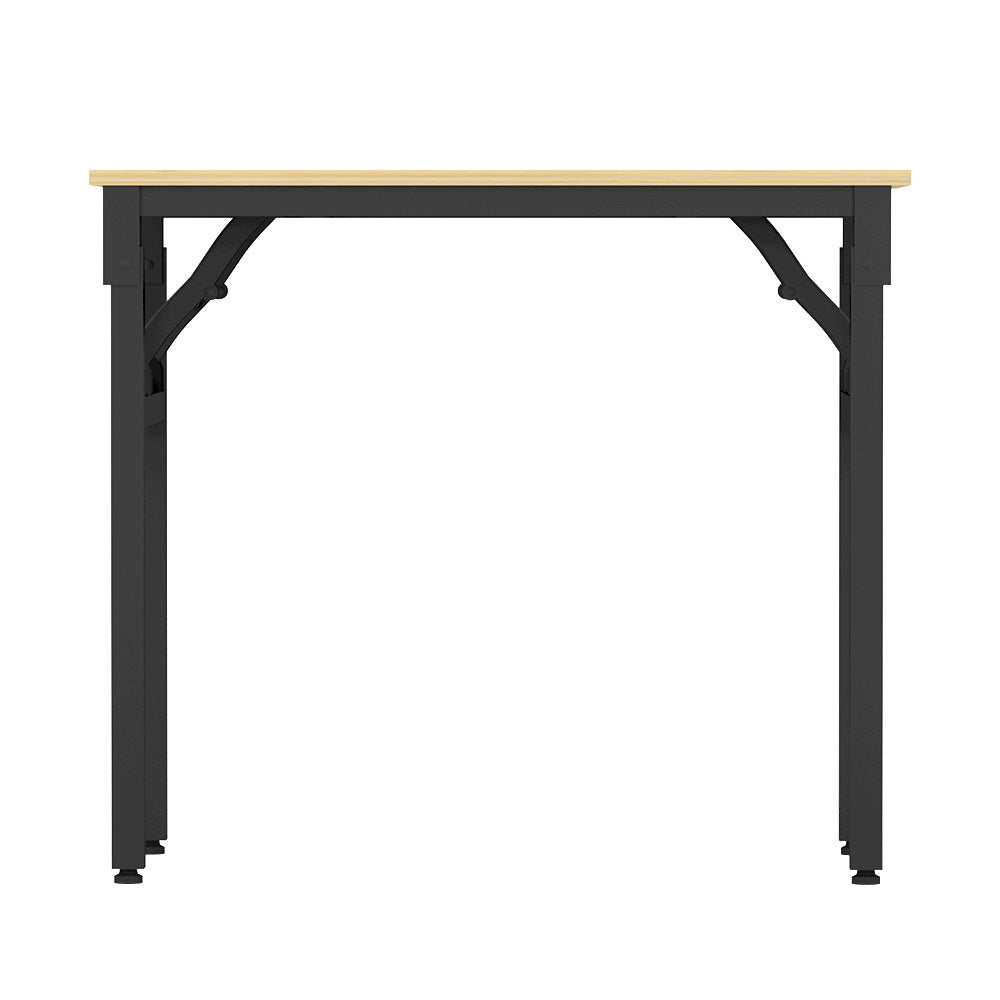 Artiss Computer Desk Laptop Table Bookshelf Desk Storage Rack Office Study Oak - Cosy Abode
