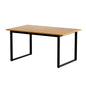 Artiss Dining Table 6 Seater Kitchen Cafe Rectangular Wooden Table 150CM - Cosy Abode