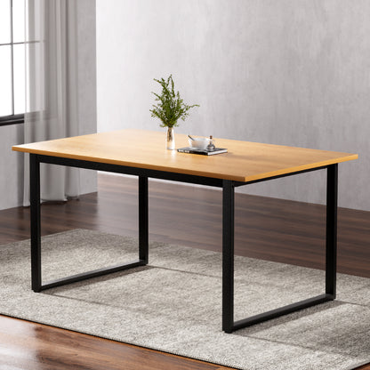 Artiss Dining Table 6 Seater Kitchen Cafe Rectangular Wooden Table 150CM - Cosy Abode