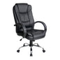 Artiss Executive Office Chair Leather Tilt Black - Cosy Abode