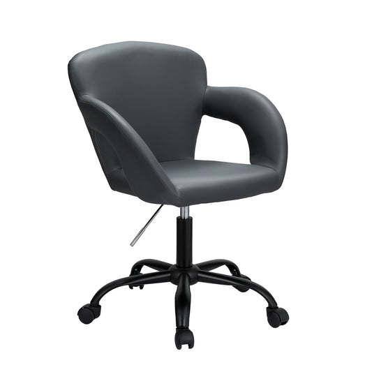 Artiss Office Chair Mid Back Grey - Cosy Abode