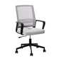 Artiss Mesh Office Chair Computer Gaming Desk Chairs Work Study Mid Back Grey - Cosy Abode