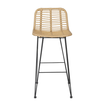 Gardeon 2 Piece Outdoor Bar Stools Wicker Dining Rattan Chair - Cosy Abode