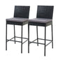 Gardeon 2-Piece Outdoor Bar Stools Dining Chair Bar Stools Rattan Furniture - Cosy Abode