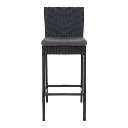 Gardeon 4-Piece Outdoor Bar Stools Dining Chair Bar Stools Rattan Furniture - Cosy Abode