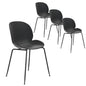 Gardeon 4PC Outdoor Dining Chairs Lounge Chair Patio Garden Furniture Black - Cosy Abode