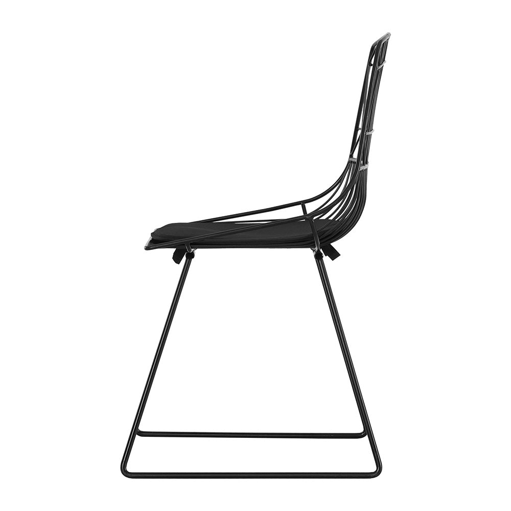Gardeon 2PC Outdoor Dining Chairs Steel Lounge Chair Patio Garden Furniture - Cosy Abode