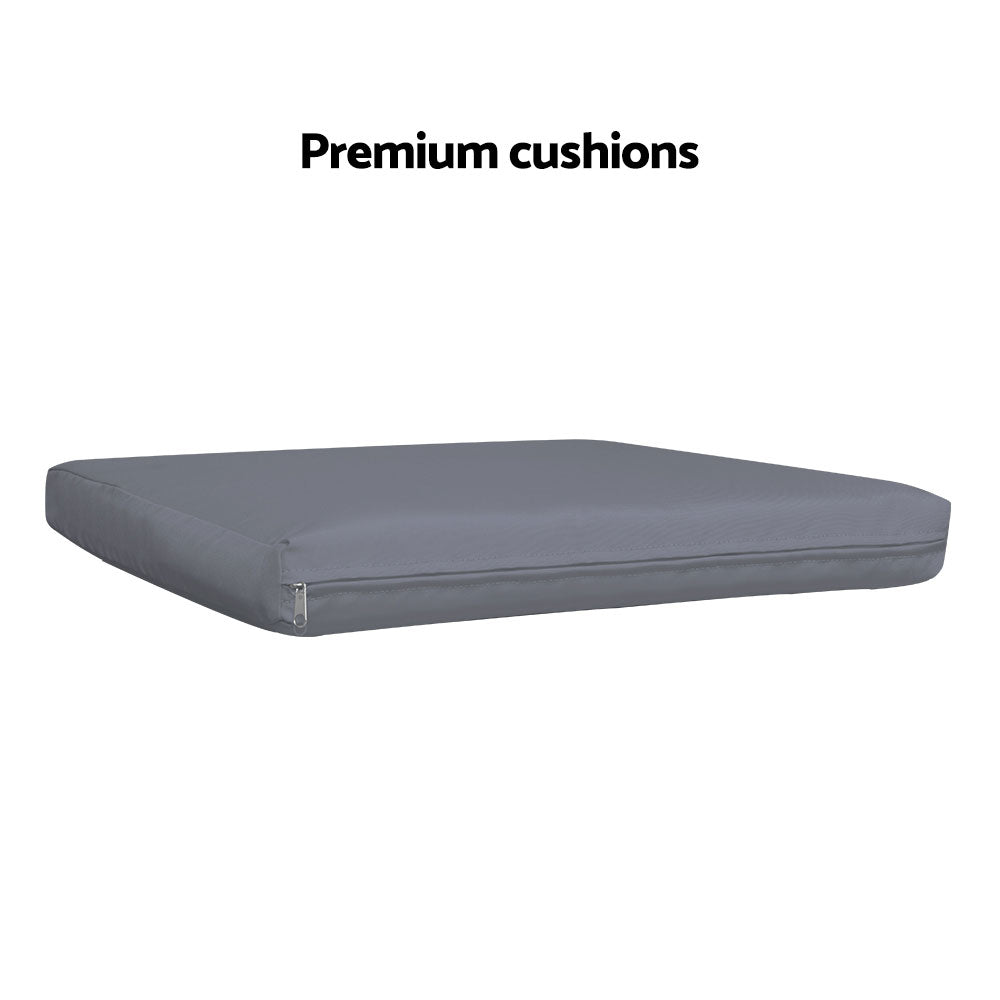 Gardeon Felix 2 Pc Rattan Outdoor Dining Chairs - Cosy Abode