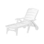 Gardeon Sun Lounger Folding Chaise Lounge Chair Wheels Patio Outdoor Furniture - Cosy Abode