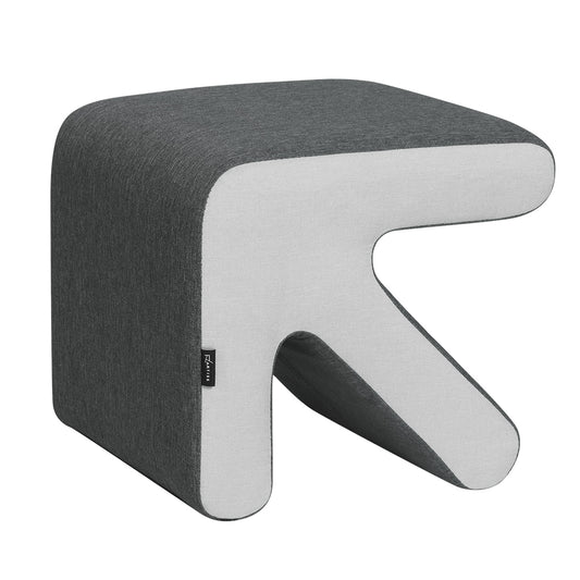Artiss Ottoman Foot Stool Arrow Linen Grey - Cosy Abode