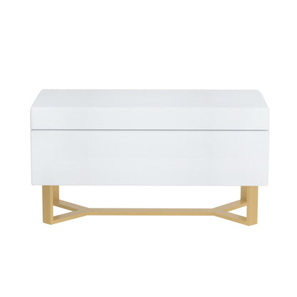 Artiss Storage Ottoman Blanket Box Criss-cross Linen White - Cosy Abode