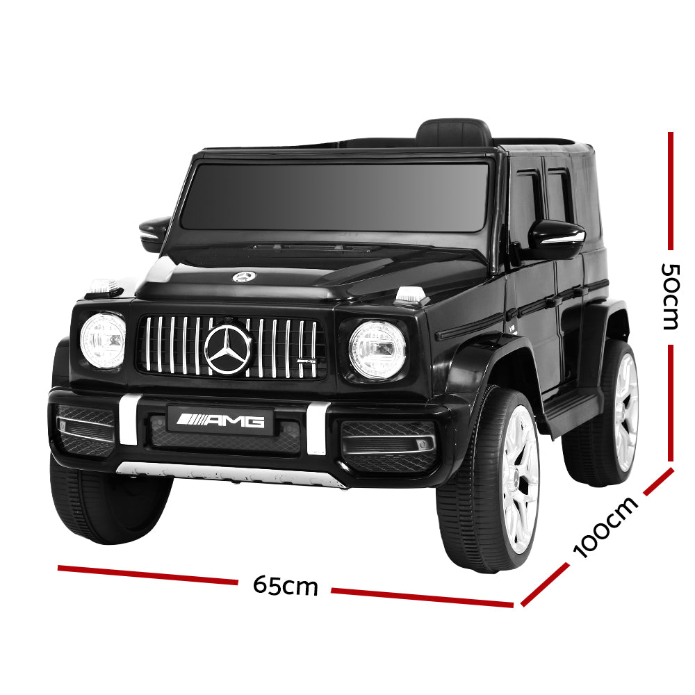 Kids Electric Ride On Car Mercedes-Benz Licensed AMG G63 Toy Cars 12V Black - Cosy Abode