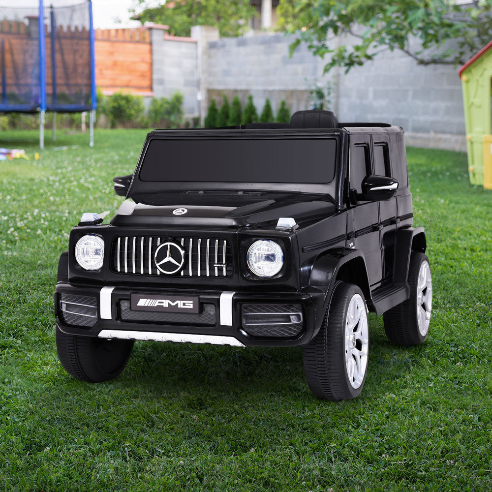 Kids Electric Ride On Car Mercedes-Benz Licensed AMG G63 Toy Cars 12V Black - Cosy Abode