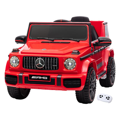 Kids Electric Ride On Car Mercedes-Benz Licensed AMG G63 Toy Cars Remote Red - Cosy Abode