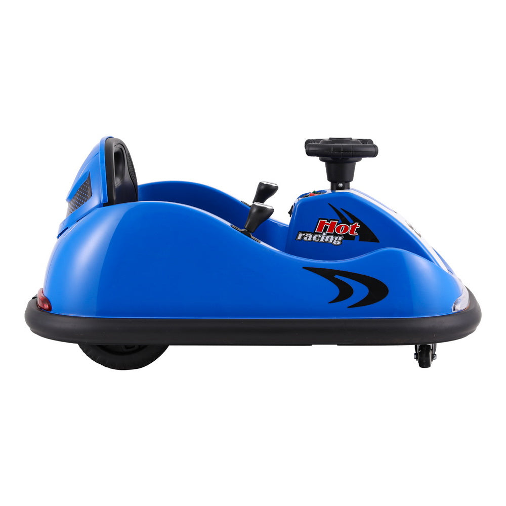 Rigo Kids Ride On Car Bumper Kart 6V Electric Toys Cars Remote Control Blue - Cosy Abode