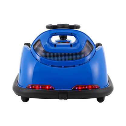 Rigo Kids Ride On Car Bumper Kart 6V Electric Toys Cars Remote Control Blue - Cosy Abode