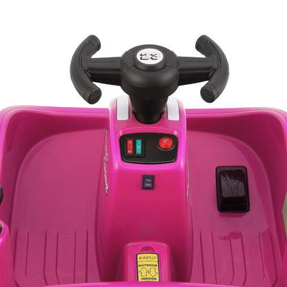 Rigo Kids Ride On Car Bumper Kart 6V Electric Toys Cars Remote Control Pink - Cosy Abode