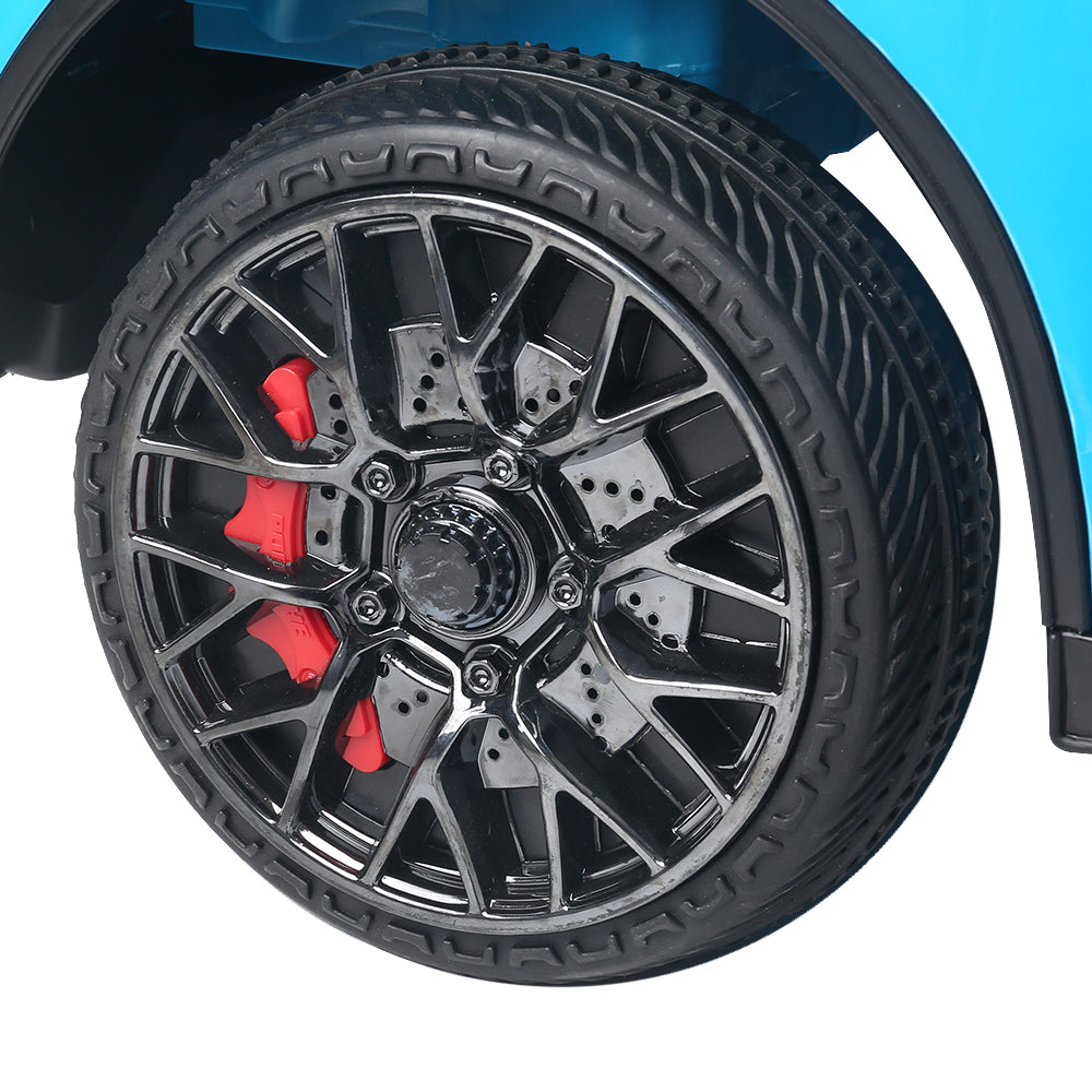Rigo Kids Electric Ride On Car SUV Range Rover-inspired Toy Cars Remote 12V Blue - Cosy Abode