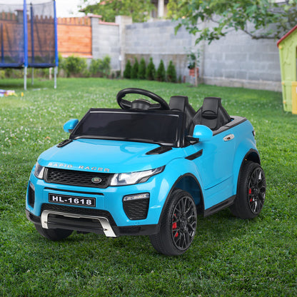 Rigo Kids Electric Ride On Car SUV Range Rover-inspired Toy Cars Remote 12V Blue - Cosy Abode
