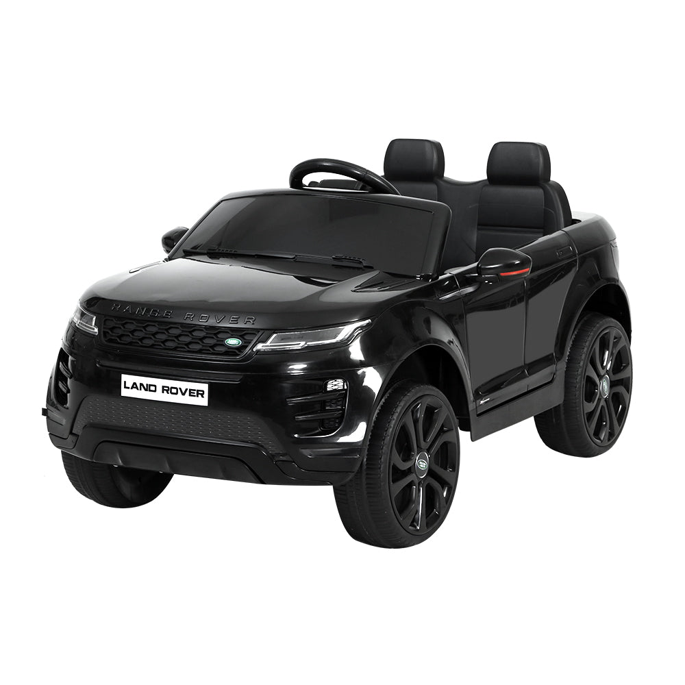 Kids Electric Ride On Car Land Rover Licensed Toy Cars Remote 12V Battery Black - Cosy Abode
