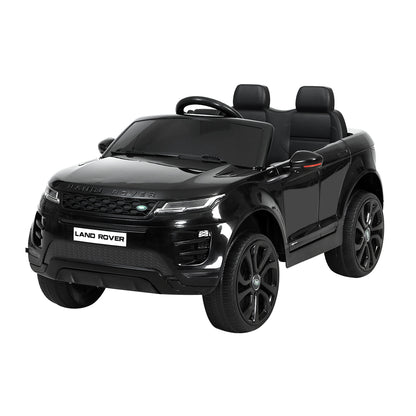 Kids Electric Ride On Car Land Rover Licensed Toy Cars Remote 12V Battery Black - Cosy Abode