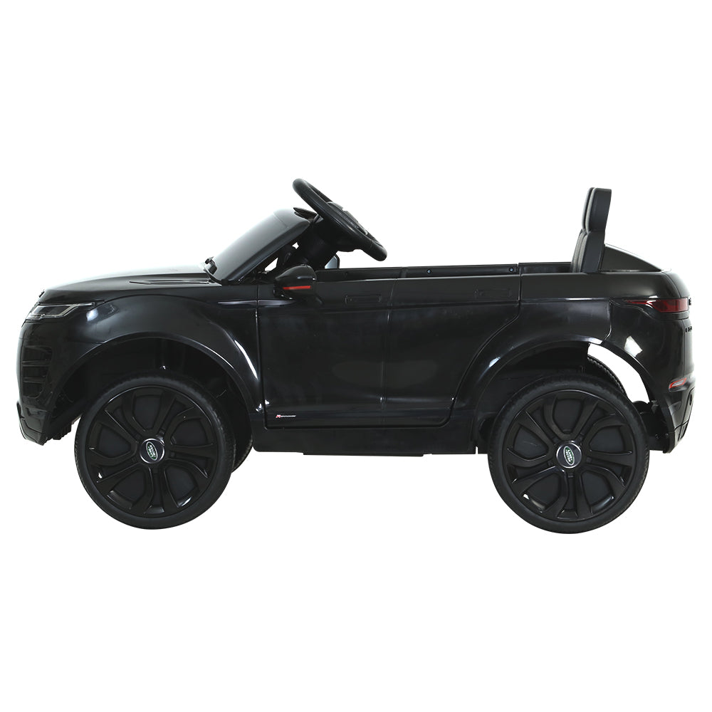 Kids Electric Ride On Car Land Rover Licensed Toy Cars Remote 12V Battery Black - Cosy Abode