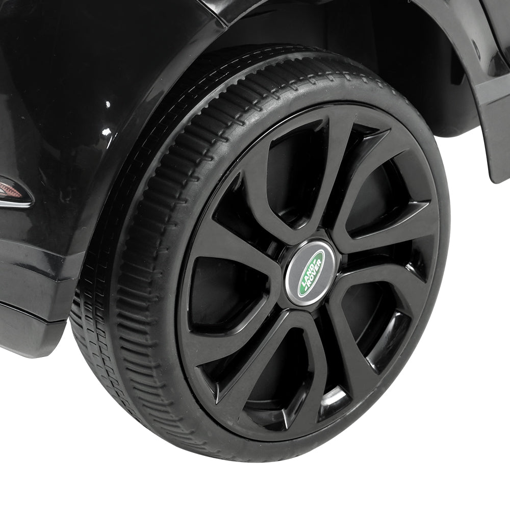 Kids Electric Ride On Car Land Rover Licensed Toy Cars Remote 12V Battery Black - Cosy Abode