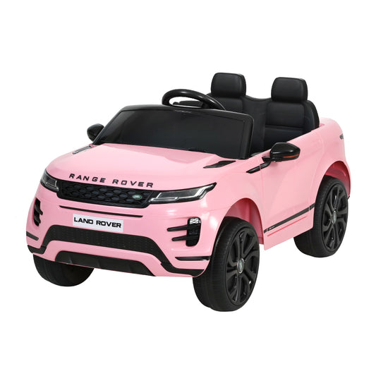 Kids Electric Ride On Car Land Rover Licensed Toy Cars Remote 12V Battery Pink - Cosy Abode