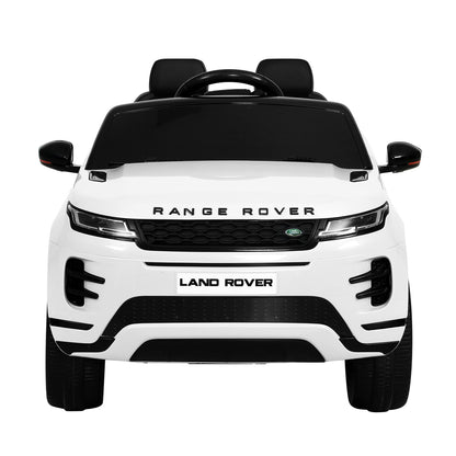 Kids Electric Ride On Car Land Rover Licensed Toy Cars Remote 12V Battery White - Cosy Abode