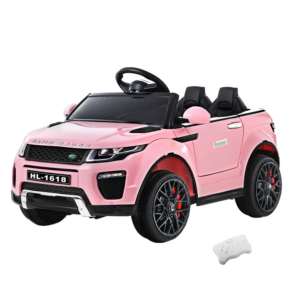 Rigo Kids Electric Ride On Car Range Rover-inspired Toy Cars Remote 12V Pink - Cosy Abode