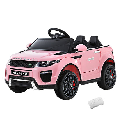 Rigo Kids Electric Ride On Car Range Rover-inspired Toy Cars Remote 12V Pink - Cosy Abode