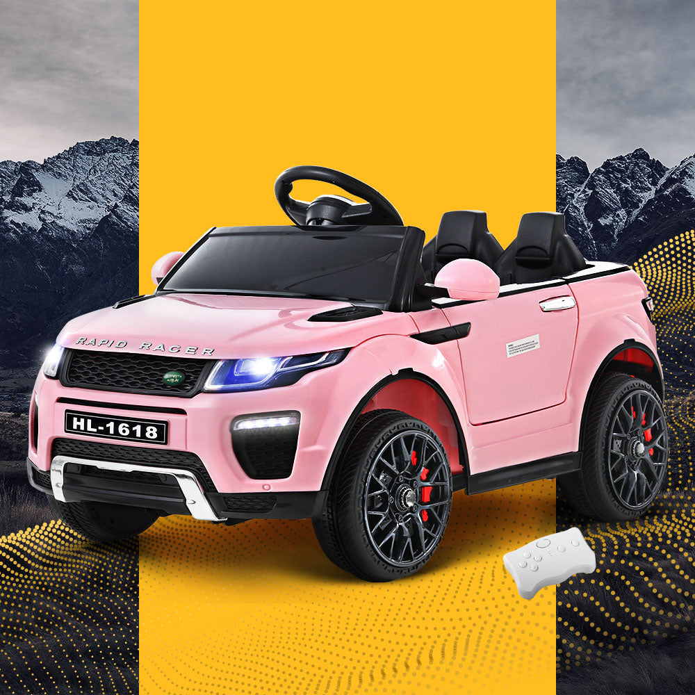 Rigo Kids Electric Ride On Car Range Rover-inspired Toy Cars Remote 12V Pink - Cosy Abode